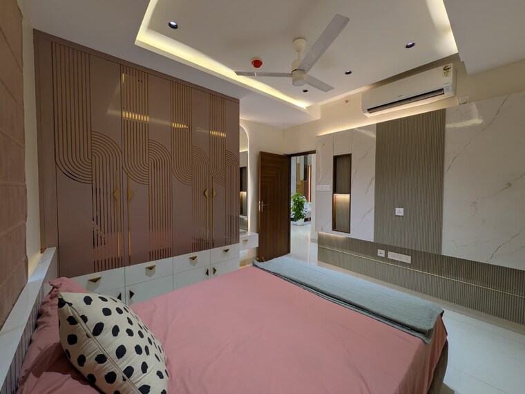 Bedroom, my-home-sayuk 2.5 Bedroom 1573 Sq.Ft. Apartment In Tellapur Hyderabad 9244827