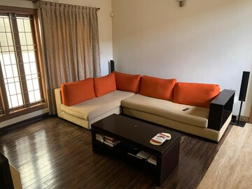 Living Room in 6 BHK Villa at San Diego, Koramangala – for Rent