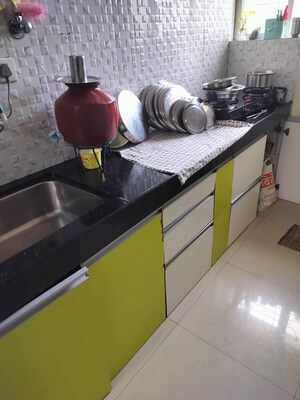 Kitchen in 2 BHK Apartment at Revspark The Orane, Wadgaon Sheri – for Rent