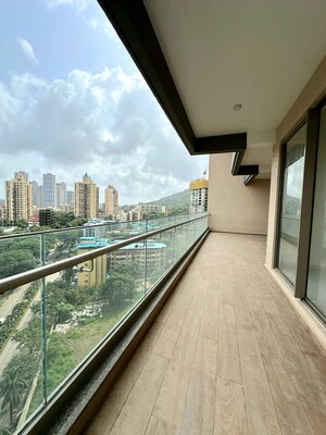 Balcony in 3 BHK Apartment at Ariisto Heaven Siesta, Mulund West – for Rent