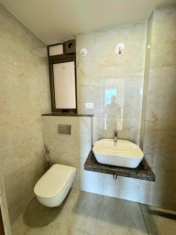 Bathroom in 3 BHK Apartment at Ariisto Heaven Siesta, Mulund West – for Rent