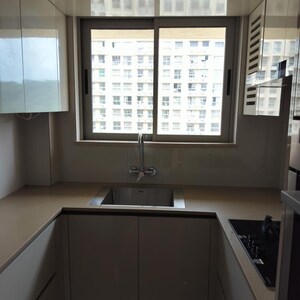 Kitchen in 1 BHK Apartment at Hiranandani Regent Hill, Powai – for Rent