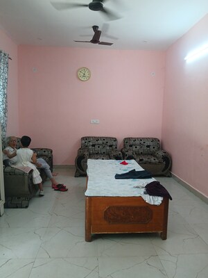 Living Room in 2 BHK Villa at RWA Apartments Sector 122, Sector 122 – for Rent