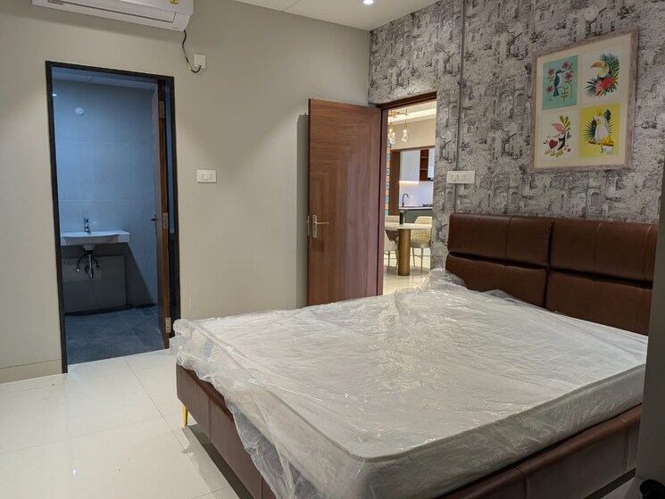 Bedroom, my-home-sayuk 3 Bedroom 1926 Sq.Ft. Apartment In Tellapur Hyderabad 9245133