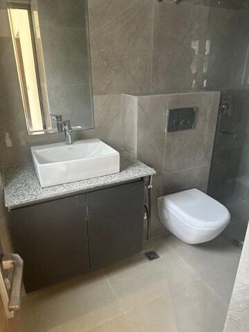 Bathroom in 3 BHK Builder Floor at Suncity Vatsal Valley, Gwal Pahari – for Rent