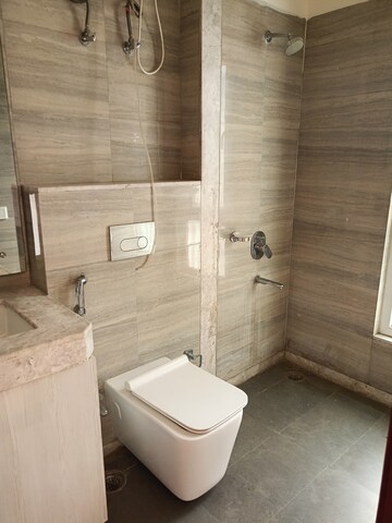Bathroom in 4 BHK Builder Floor at Aradhya Homes, Sector 67a – for Rent