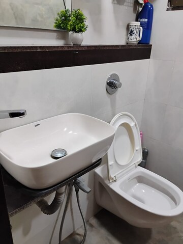 Bathroom in 2 BHK Apartment at Harmony Sky Suites, Ghodbunder Road – for Sale