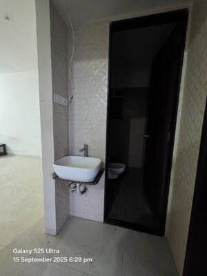 Bathroom in 2 BHK Apartment at Archstone Infinity Tower, Kopar Khairane – for Rent