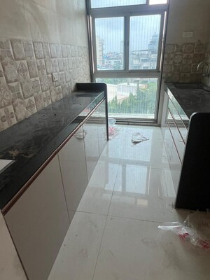 Kitchen in 2 BHK Apartment at Archstone Infinity Tower, Kopar Khairane – for Rent