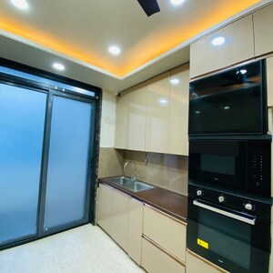 Kitchen in 4 BHK Builder Floor at Uppal Southend, Sector 49 – for Rent