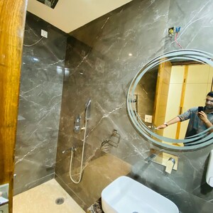 Attached Bathroom in 4 BHK Builder Floor at Uppal Southend, Sector 49 – for Rent
