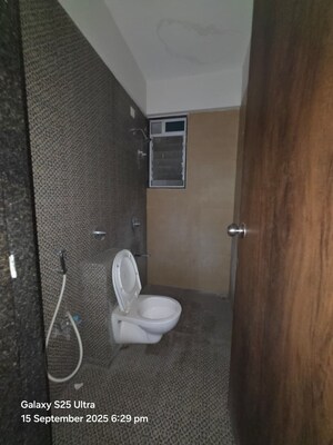 Bathroom in 2 BHK Apartment at Archstone Infinity Tower, Kopar Khairane – for Rent