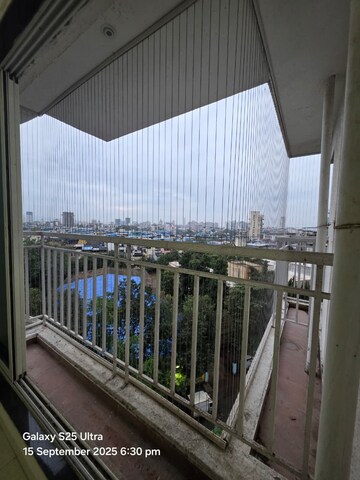 Balcony in 2 BHK Apartment at Archstone Infinity Tower, Kopar Khairane – for Rent