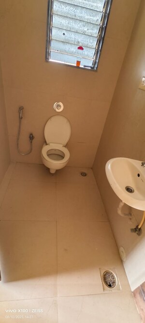 Bathroom in 2 BHK Apartment at Skylark Apartments, Ghansoli Sector 15 – for Rent