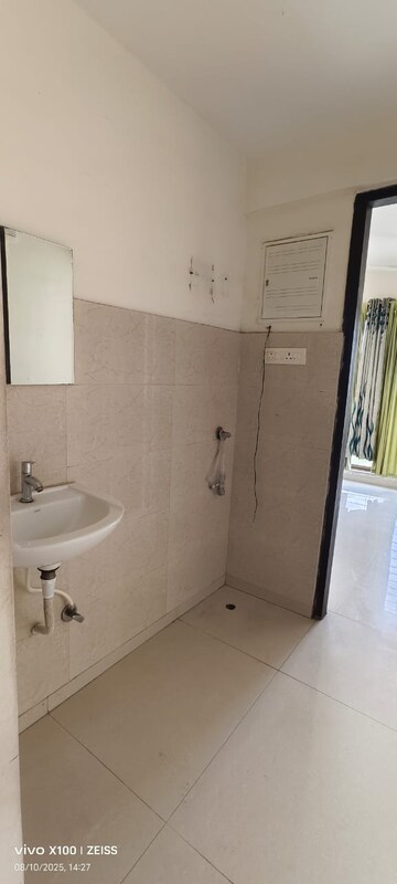 Bathroom in 2 BHK Apartment at Skylark Apartments, Ghansoli Sector 15 – for Rent