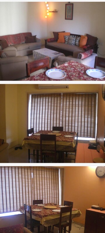 Living Room in 2 BHK Apartment at Kingston Palace, Malad West – for Rent
