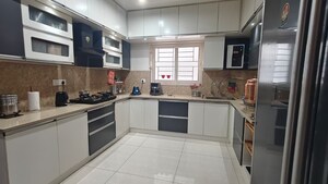 Kitchen in 3 BHK Apartment at Sumadhura Acropolis, Gachibowli – for Rent