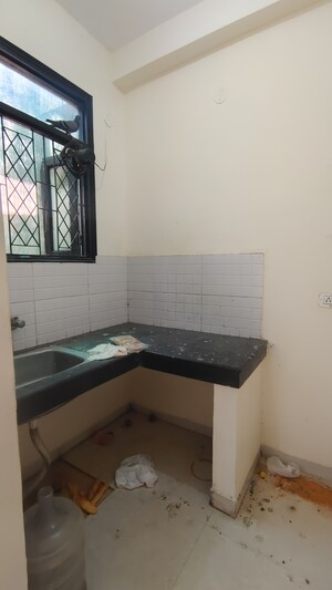 Kitchen in 1 BHK Builder Floor at Palm Residency Chhatarpur, Chattarpur – for Rent