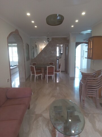 Living Room in 3 BHK Apartment at Khar West – for Rent