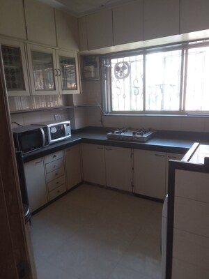 Kitchen in 3 BHK Apartment at Khar West – for Rent