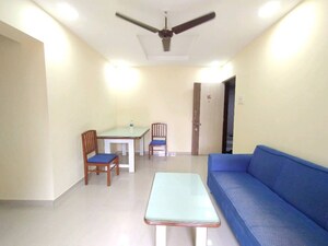 Living Room in 1 BHK Apartment at SSB Ashok Nagar, Balkum Pada – for Rent