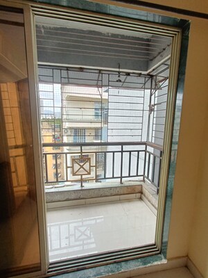 Balcony in 2 BHK Apartment at Shree Tirupati Siddeshwar Gardens Villa, Dhokali – for Rent