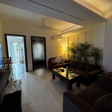 Living Room in 3 BHK Apartment at Vipul World Floors, Sector 48 – for Rent