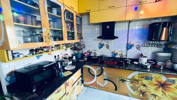 Kitchen in 3 BHK Apartment at Aims Golf City, Sector 75 – for Rent