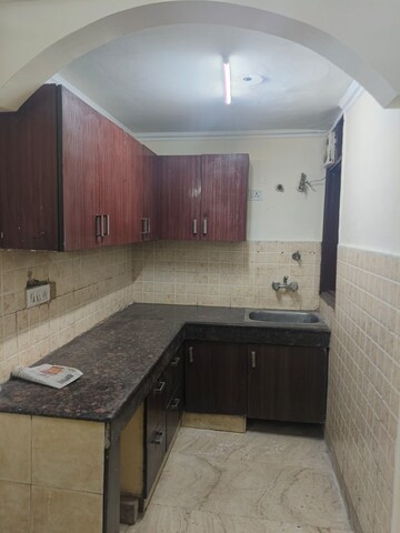 Kitchen in 1 BHK Builder Floor at Chattarpur – for Rent