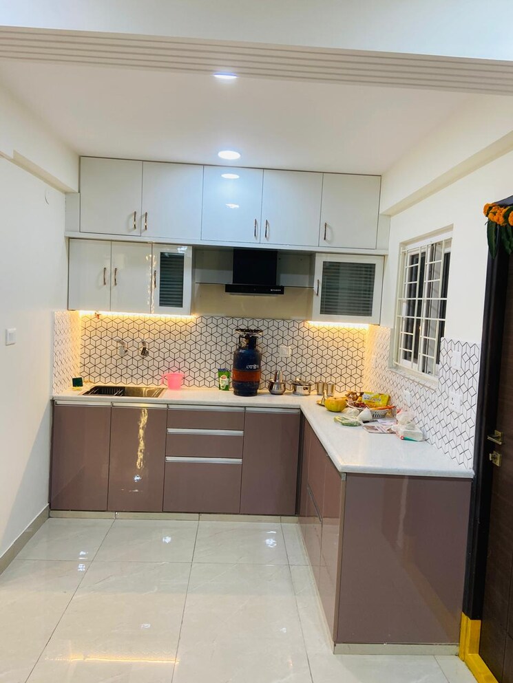 Kitchen, risinia-skyon 3 Bedroom 1651 Sq.Ft. Apartment In Bachupally Hyderabad 9245407