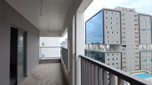 Balcony in 4 BHK Apartment at DSR The Classe, Narsingi – for Sale