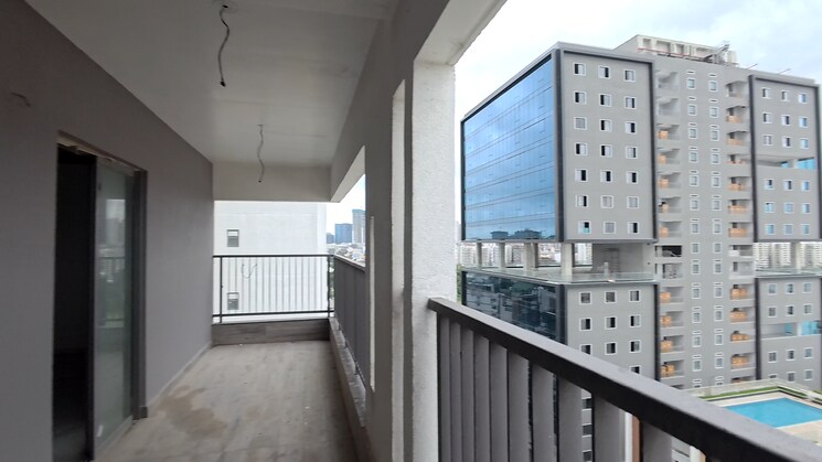 Balcony, dsr-the-classe 4 Bedroom 3939 Sq.Ft. Apartment In Narsingi Hyderabad 9245397