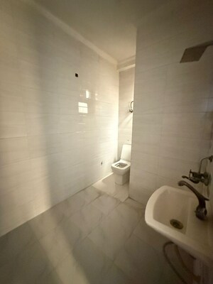 Bathroom in 1 RK Builder Floor at Chattarpur – for Rent