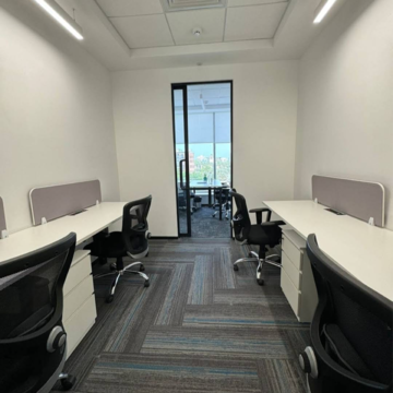 Team Area in  Co-working Space at Milestone 32nd Avenue, Jalvayu Vihar – for Rent