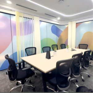 Team Area in  Co-working Space at Milestone 32nd Avenue, Jalvayu Vihar – for Rent