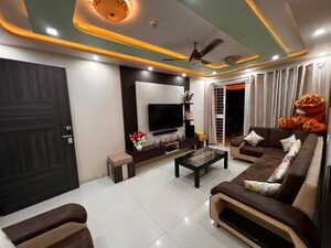 Living Room in 3 BHK Apartment at Empire Square, Chinchwad – for Sale