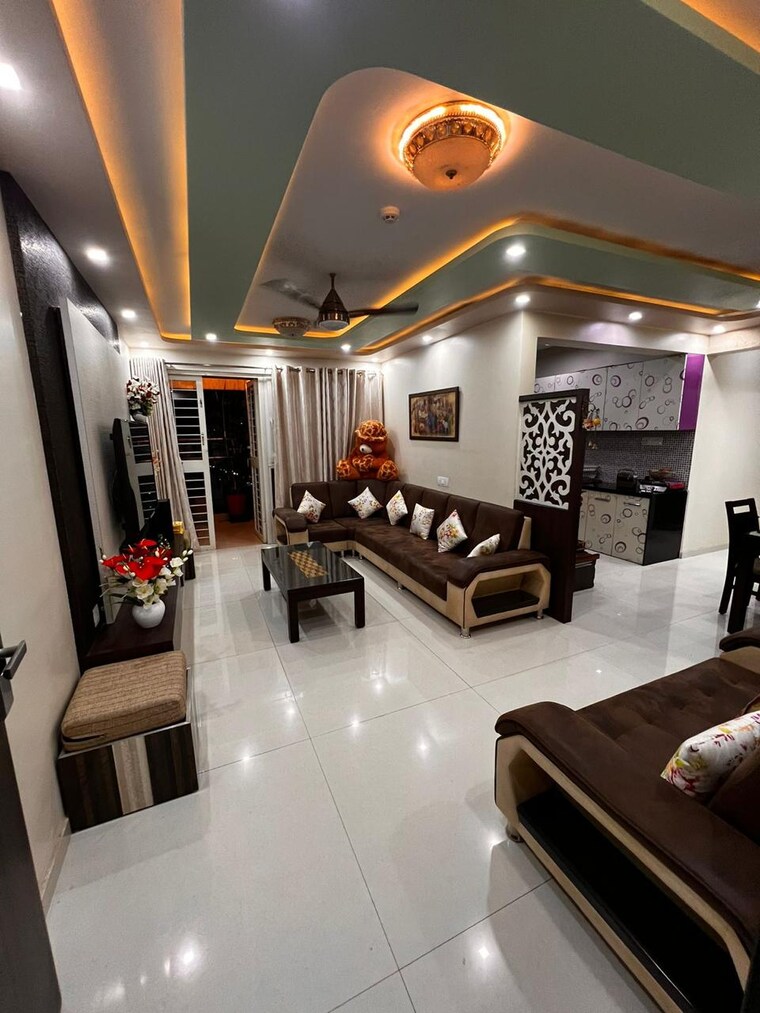 Living Room, empire-square 3 Bedroom 1187 Sq.Ft. Apartment In Chinchwad Pune 9245429
