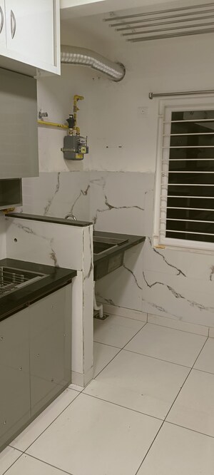 Kitchen in 2 BHK Apartment at Brigade Citadel, Moti Nagar – for Rent