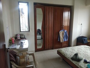 Master Bedroom in 1 BHK Apartment at Runwal Estate, Dhokali – for Rent