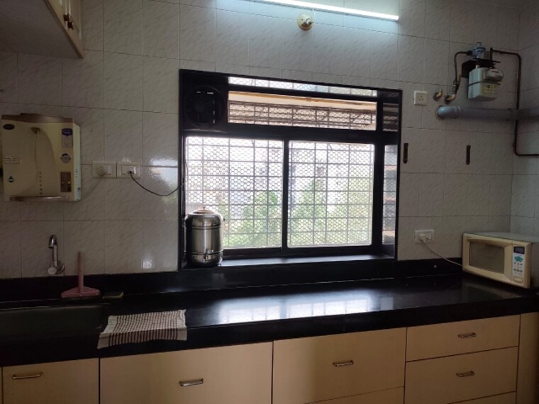 Kitchen, silver-nook-chs 3 Bedroom 1000 Sq.Ft. Apartment In Santacruz East Mumbai 9245547