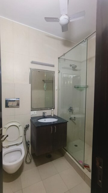 Bathroom in 2 BHK Builder Floor at Safdarjung Enclave – for Rent