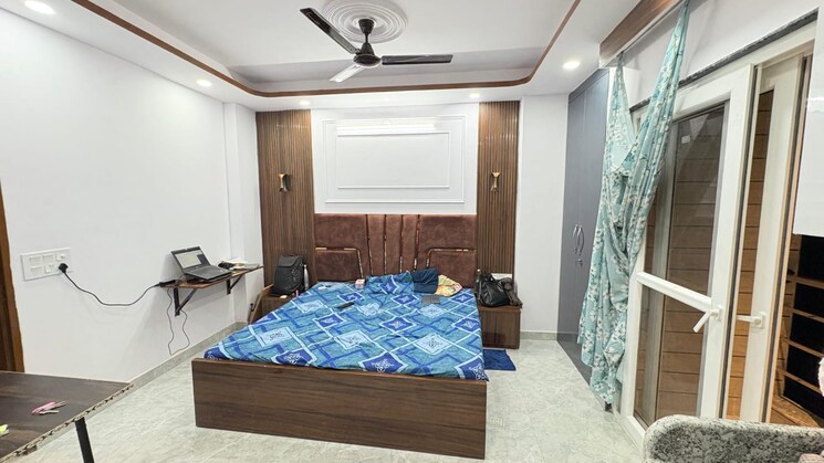 Bedroom, sector 57 1 RK 500 Sq.Ft. Builder Floor In Sector 57 Gurgaon 9245638
