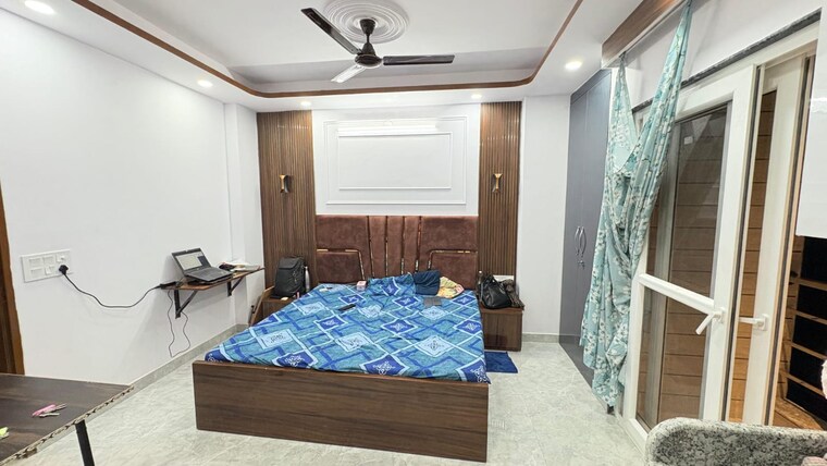 Bedroom, sector 57 1 RK 500 Sq.Ft. Builder Floor In Sector 57 Gurgaon 9245638