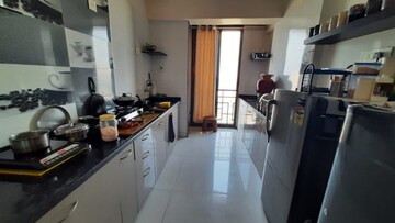 Kitchen in 3 BHK Apartment at Siddhi Highland Haven, Balkum Pada – for Rent
