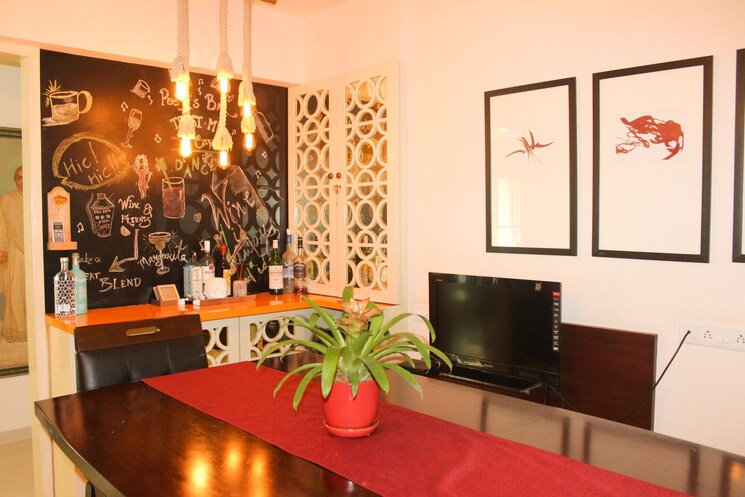 Living Room, sea-garden-view 3 Bedroom 1000 Sq.Ft. Apartment In Santacruz West Mumbai 9245767