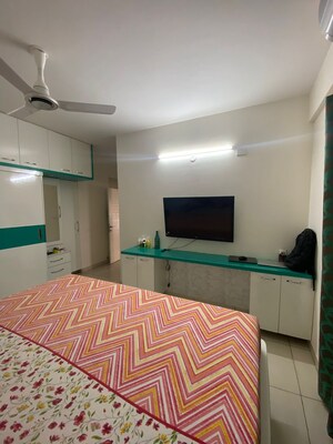 Bedroom in 3 BHK Apartment at President Leon, Yelahanka – for Rent