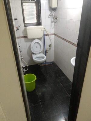 Bathroom in 2 BHK Apartment at Arvasu Chs Ltd, Santacruz West – for Rent