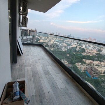 Balcony in 3 BHK Apartment at M3M Heights, Sector 65 – for Rent
