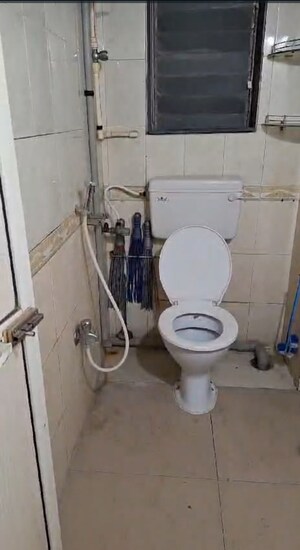 Bathroom in 1 BHK Apartment at Ashirwad CHS Dadar East, Dadar East – for Rent