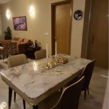 Living Room in 3 BHK Apartment at M3M Heights, Sector 65 – for Rent